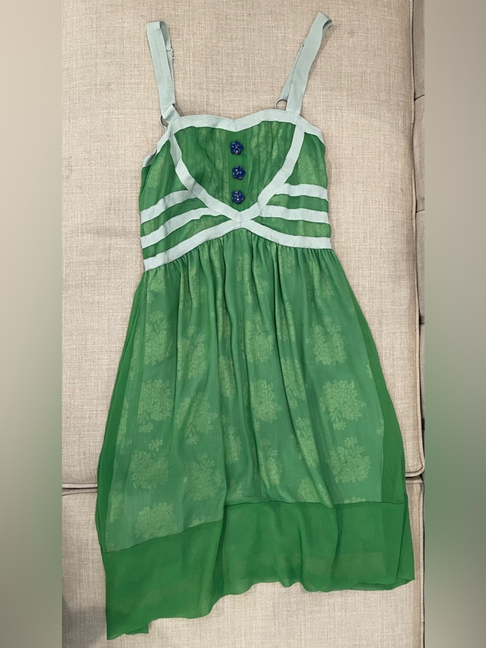 Matilda Jane Serendipity Spearmint green Swonderful Dress W Med coquette fairy